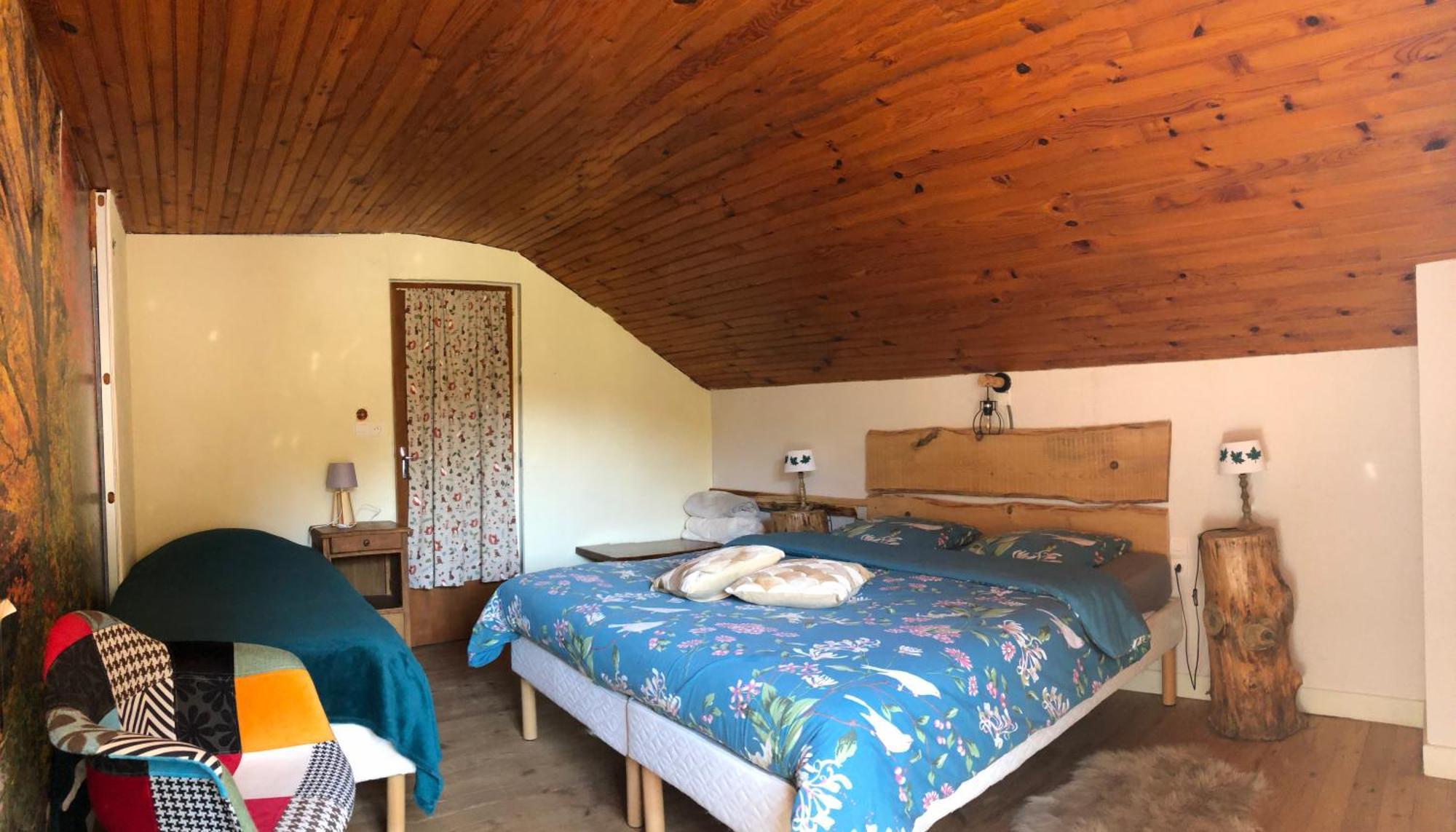A l'orée de soi - Maison forestière de la Soie - Eco gîte, chambres d'hôtes, camping au pied des Vosges Saint-Sauveur (Meurthe-et-Moselle) Exterior foto